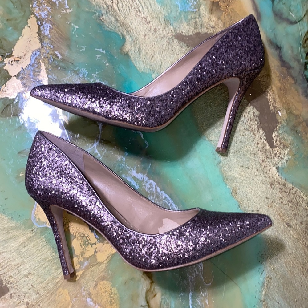 Bcbgeneration “Treasure 2” Matte Glitter Pumps - image 1